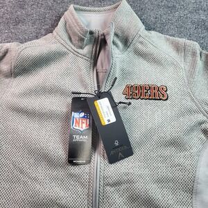 NFL San Francisco 49ers Antigua Womens Full Zip Jacket - Size M